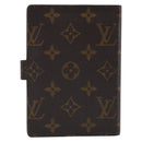 LOUIS VUITTON Monogram Agenda PM Day Planner Cover R20005 LV Auth BA14036-2