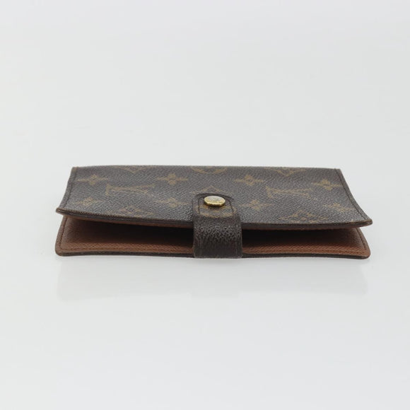 LOUIS VUITTON Monogram Agenda PM Day Planner Cover R20005 LV Auth BA14036
