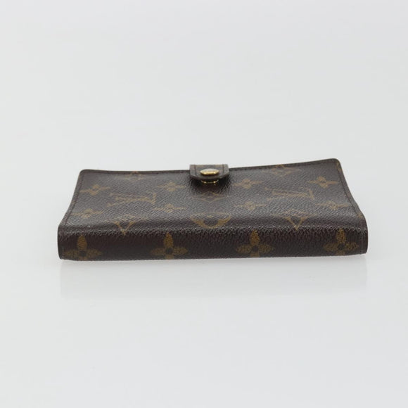LOUIS VUITTON Monogram Agenda PM Day Planner Cover R20005 LV Auth BA14036