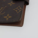 LOUIS VUITTON Monogram Agenda PM Day Planner Cover R20005 LV Auth BA14036-7