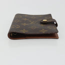 LOUIS VUITTON Monogram Agenda PM Day Planner Cover R20005 LV Auth BA14037-6