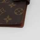 LOUIS VUITTON Monogram Agenda PM Day Planner Cover R20005 LV Auth BA14037-7