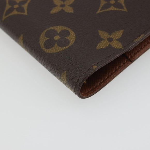 LOUIS VUITTON Monogram Agenda PM Day Planner Cover R20005 LV Auth BA14037