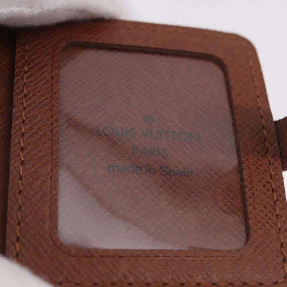 LOUIS VUITTON Monogram Portophoto 4vole Photo Frame M58010 LV Auth BA14041V