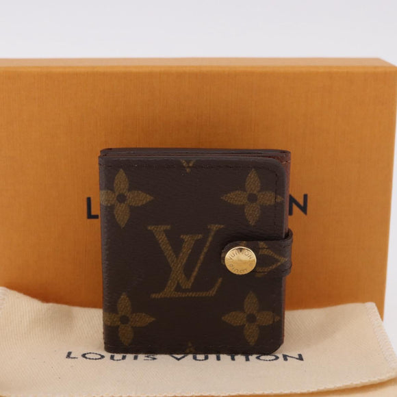 LOUIS VUITTON Monogram Portophoto 4vole Photo Frame M58010 LV Auth BA14041V