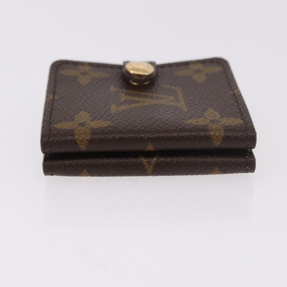 LOUIS VUITTON Monogram Portophoto 4vole Photo Frame M58010 LV Auth BA14041V