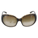 PRADA Sunglasses Plastic Brown Gold Auth BA14042-2