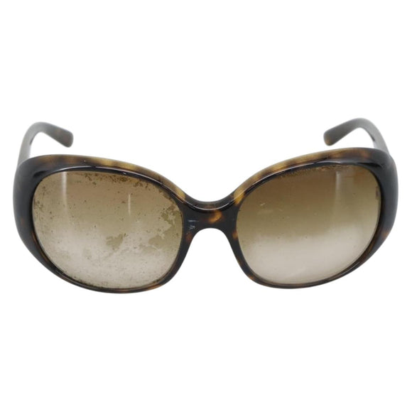 PRADA Sunglasses Plastic Brown Gold Auth BA14042