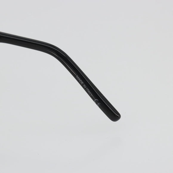 SAINT LAURENT Sunglasses plastic Black Silver Auth BA14043
