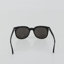 SAINT LAURENT Sunglasses plastic Black Silver Auth BA14043-3