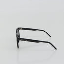 SAINT LAURENT Sunglasses plastic Black Silver Auth BA14043-4