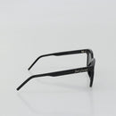 SAINT LAURENT Sunglasses plastic Black Silver Auth BA14043-5