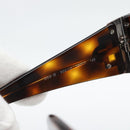 BVLGARI Sunglasses Plastic Brown Gold Auth BA14044-11