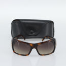 BVLGARI Sunglasses Plastic Brown Gold Auth BA14044-12