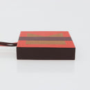 HERMES Retort Okare K Bag Charm Leather Orange Auth BA14045M-7
