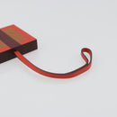 HERMES Retort Okare K Bag Charm Leather Orange Auth BA14045M-9