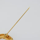 CHANEL Lava Brooch Metal Gold Tone CC Auth BA14046V-7