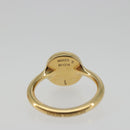 LOUIS VUITTON LV Confetti Ring Metal Fuchsia Pink Gold Tone M1921L Auth BA14048M-10