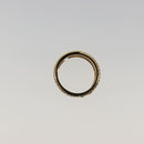 LOUIS VUITTON LV Iconic Strass Ring Metal Gold Tone M1463L LV Auth BA14049M-14