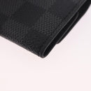 LOUIS VUITTON Damier Grafitte Bouton de Manchette Cuff Case LV Auth BA14050-16