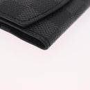 LOUIS VUITTON Damier Grafitte Bouton de Manchette Cuff Case LV Auth BA14050-7