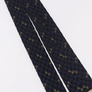 GUCCI Horsebit Necktie Silk Jacquard Blue Auth BA14067M-9