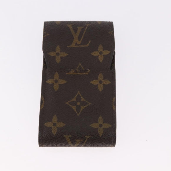 LOUIS VUITTON Monogram Etui Cigarette Case 4 Set LV Auth BA14068