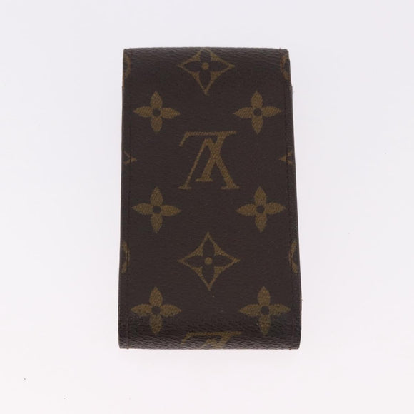 LOUIS VUITTON Monogram Etui Cigarette Case 4 Set LV Auth BA14068
