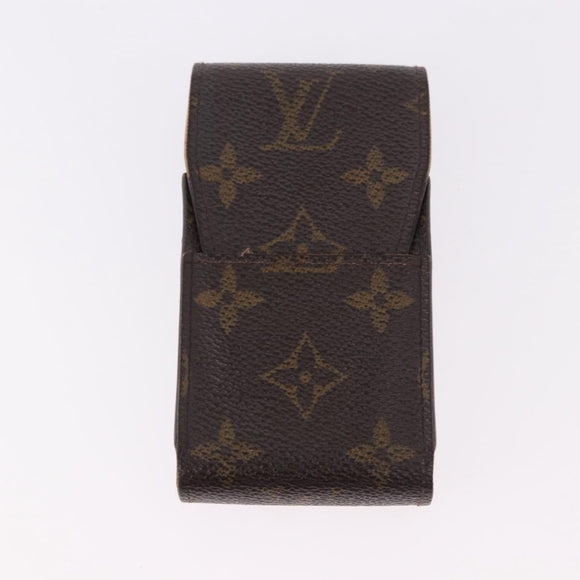 LOUIS VUITTON Monogram Etui Cigarette Case 4 Set LV Auth BA14068