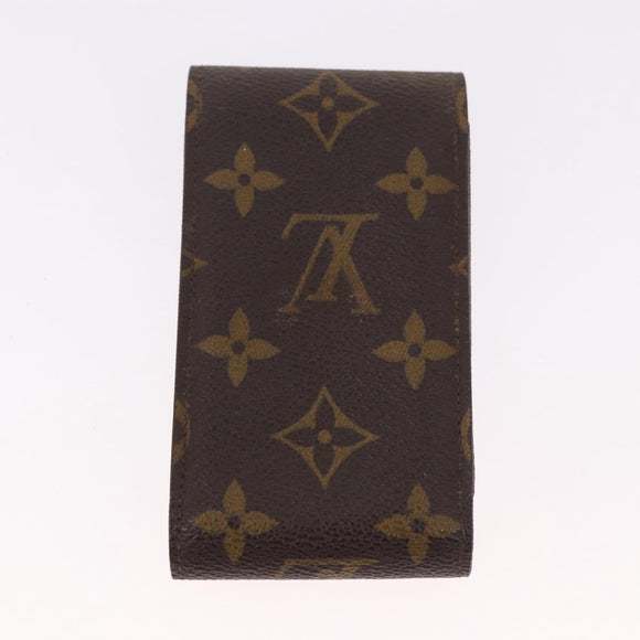 LOUIS VUITTON Monogram Etui Cigarette Case 4 Set LV Auth BA14068