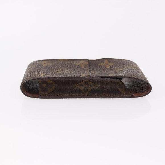 LOUIS VUITTON Monogram Etui Cigarette Case 4 Set LV Auth BA14068