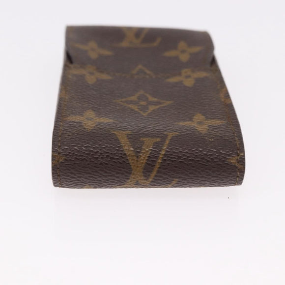 LOUIS VUITTON Monogram Etui Cigarette Case 4 Set LV Auth BA14068