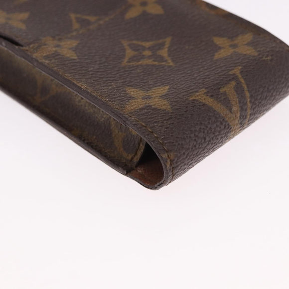 LOUIS VUITTON Monogram Etui Cigarette Case 4 Set LV Auth BA14068
