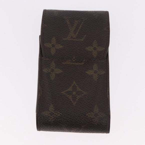 LOUIS VUITTON Monogram Etui Cigarette Case 4 Set LV Auth BA14069