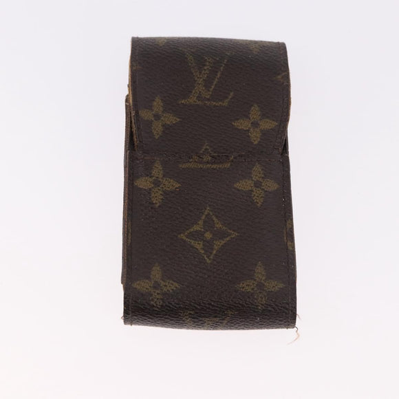 LOUIS VUITTON Monogram Etui Cigarette Case 4 Set LV Auth BA14069
