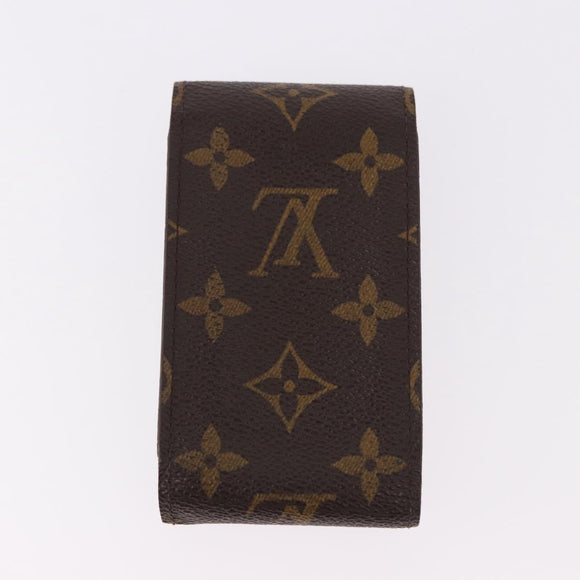 LOUIS VUITTON Monogram Etui Cigarette Case 4 Set LV Auth BA14069