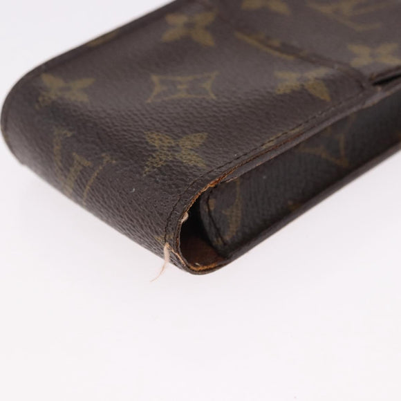LOUIS VUITTON Monogram Etui Cigarette Case 4 Set LV Auth BA14069