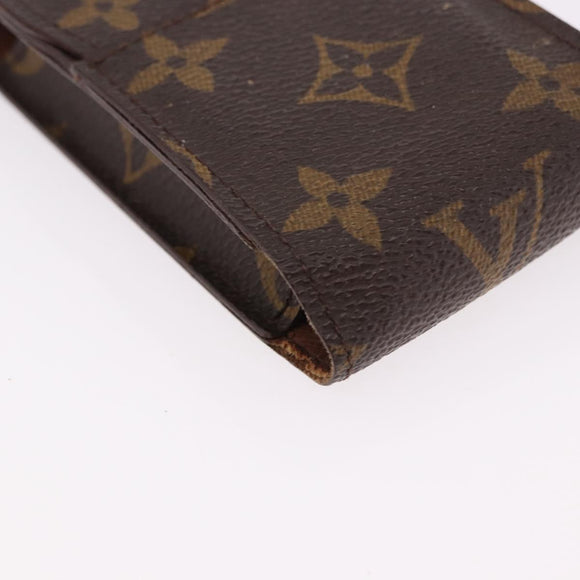 LOUIS VUITTON Monogram Etui Cigarette Case 4 Set LV Auth BA14069