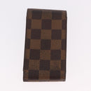 LOUIS VUITTON Etui Cigarette Case Monogram Damier 4 Set LV Auth BA14070-11