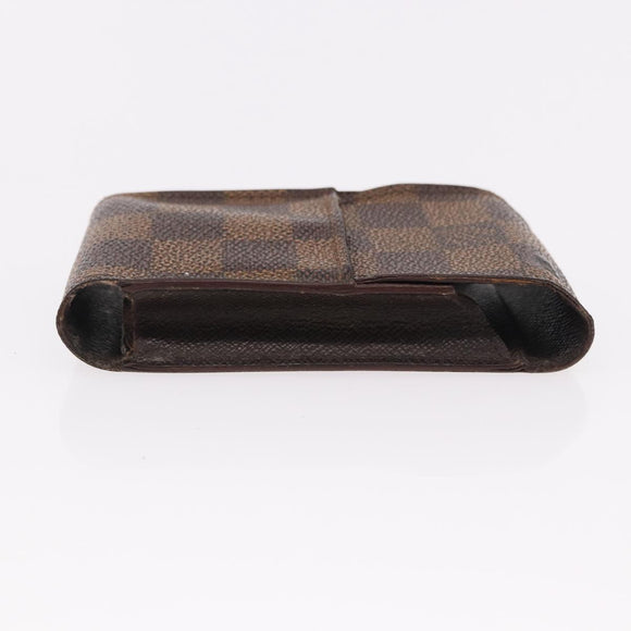 LOUIS VUITTON Etui Cigarette Case Monogram Damier 4 Set LV Auth BA14070