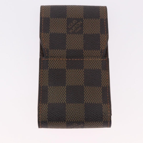 LOUIS VUITTON Etui Cigarette Case Monogram Damier 4 Set LV Auth BA14070