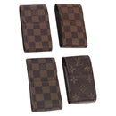 LOUIS VUITTON Etui Cigarette Case Monogram Damier 4 Set LV Auth BA14070-1
