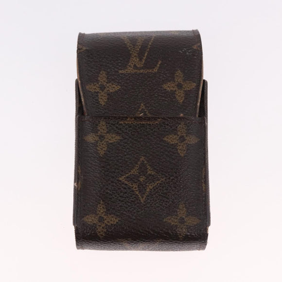 LOUIS VUITTON Etui Cigarette Case Monogram Damier 4 Set LV Auth BA14070