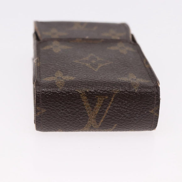 LOUIS VUITTON Etui Cigarette Case Monogram Damier 4 Set LV Auth BA14070