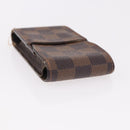 LOUIS VUITTON Etui Cigarette Case Monogram Damier 4 Set LV Auth BA14070-5