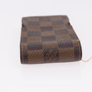 LOUIS VUITTON Etui Cigarette Case Monogram Damier 4 Set LV Auth BA14070-6