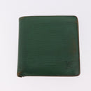 LOUIS VUITTON Epi Wallet 6 Set Black LV Auth BA14071-2