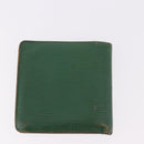 LOUIS VUITTON Epi Wallet 6 Set Black LV Auth BA14071-3