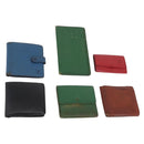 LOUIS VUITTON Epi Wallet 6 Set Black Blue Green LV Auth BA14072-1