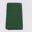 LOUIS VUITTON Epi Wallet 6 Set Black Blue Green LV Auth BA14072-11